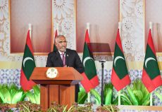ރާއްޖޭ އިސްލާމްވި ދުވަހުގެ ހާއްސަ ޖަލްސާގައި ވާހަކަފުޅު ދައްކަވަނީ-- ފޮޓޯ: ރައީސް އޮފީސް